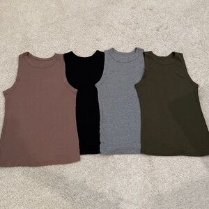 A New Day Set of 4 Tanks